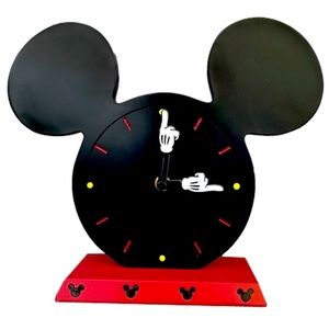 BRAND NEW IN BOX Disney Mickey Mouse Tabletop Icon Clock.  From non smoking home